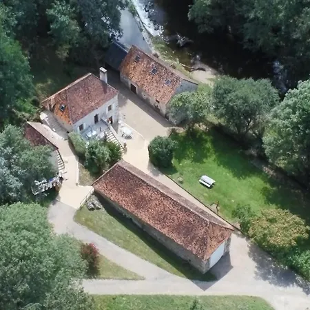 Villa Le Moulin du Cluzeau à Thollet Extérieur photo